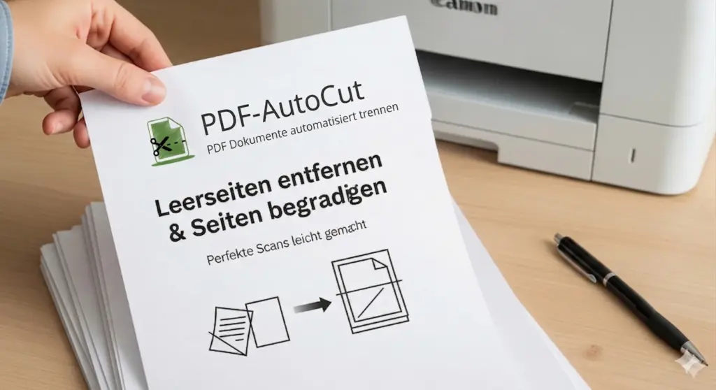 Digitale Akten bereinigen und PDF Leerseiten entfernen.